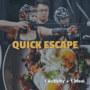 Quick Escape (1 Meal + 1 Activity)