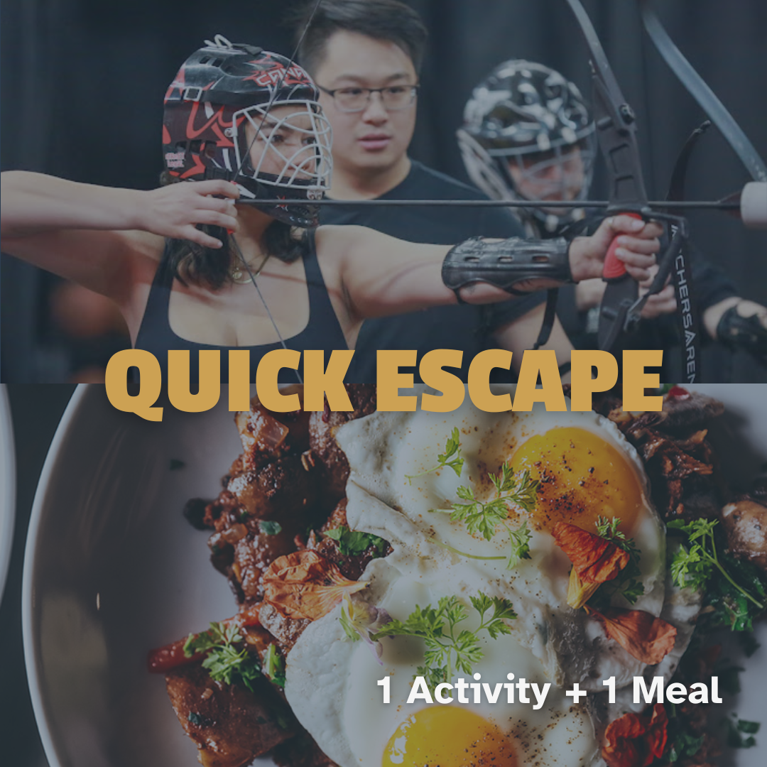 Quick Escape (1 Meal + 1 Activity)