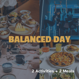 Balanced Day (2 Meals + 2 Activities)