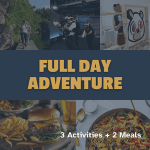 Full Day Adventure (2 Meals + 3 Activities)